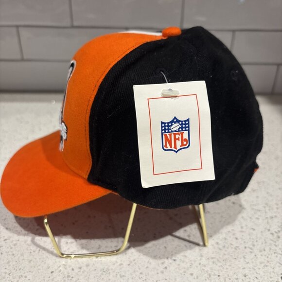 CINCINNATTI BENGALS NFL ADJUSTABLE HAT 100% COTTON (NEW w/ TAG) - Picture 2 of 8